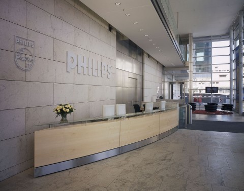 Philips Headquarters entreebalie